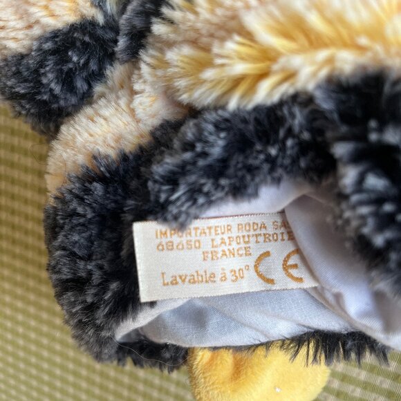 Super Soft Plush Bee Hand Puppet (from France) - Picture 4 of 4